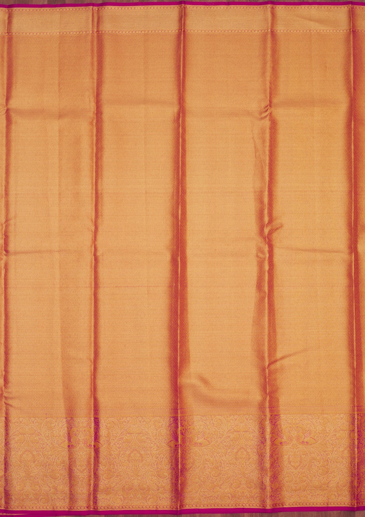 Pink Zariwork Pure Silk Saree-Koskii