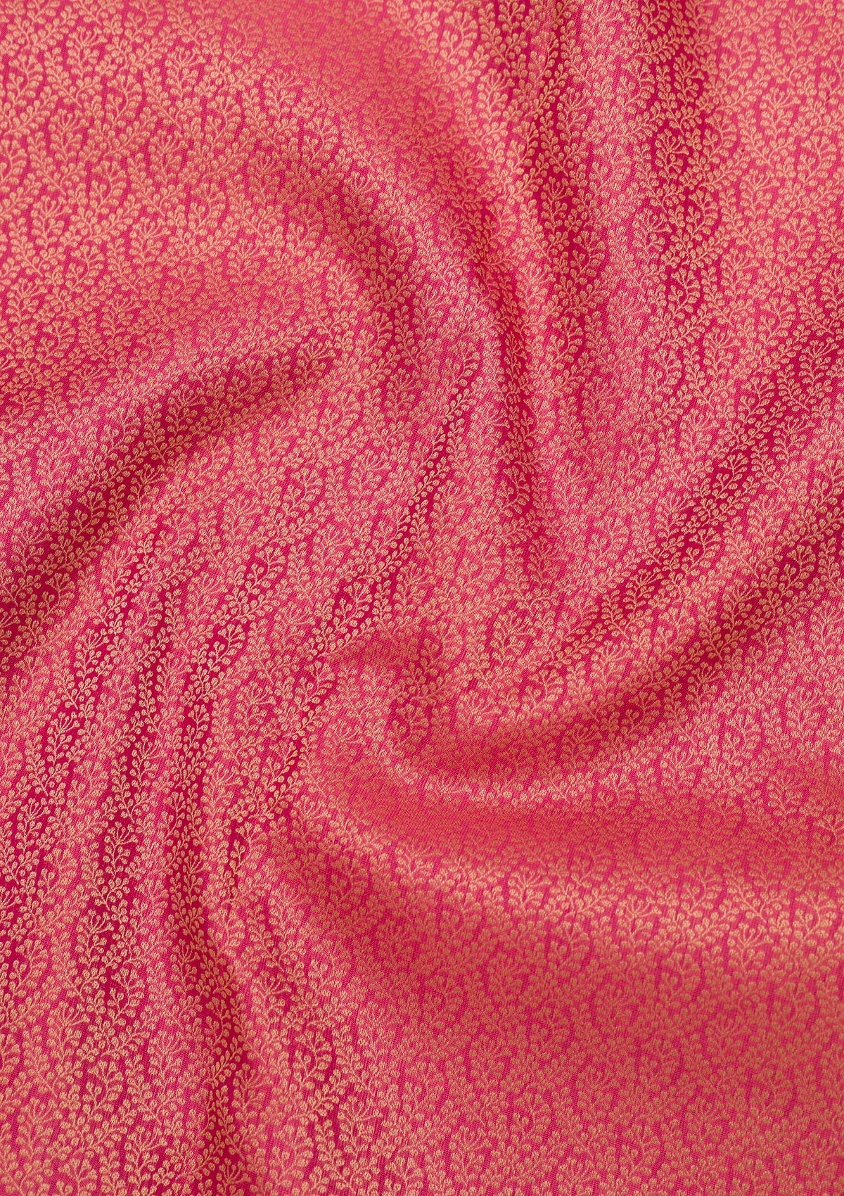 Pink Zariwork Pure Silk Saree-Koskii