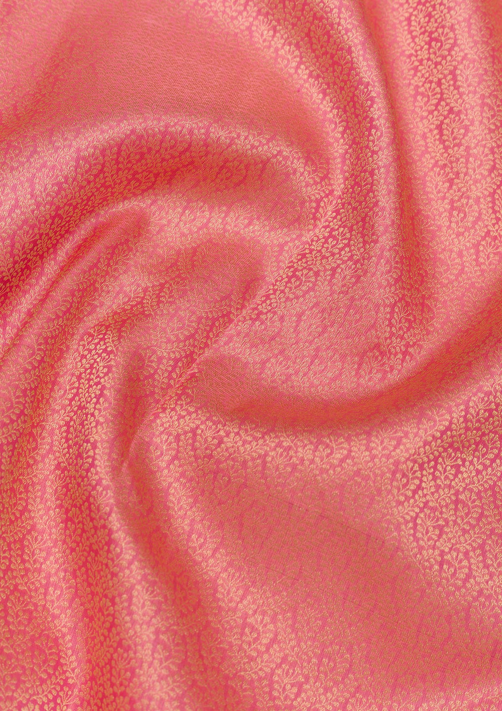 Pink Zariwork Pure Silk Saree-Koskii