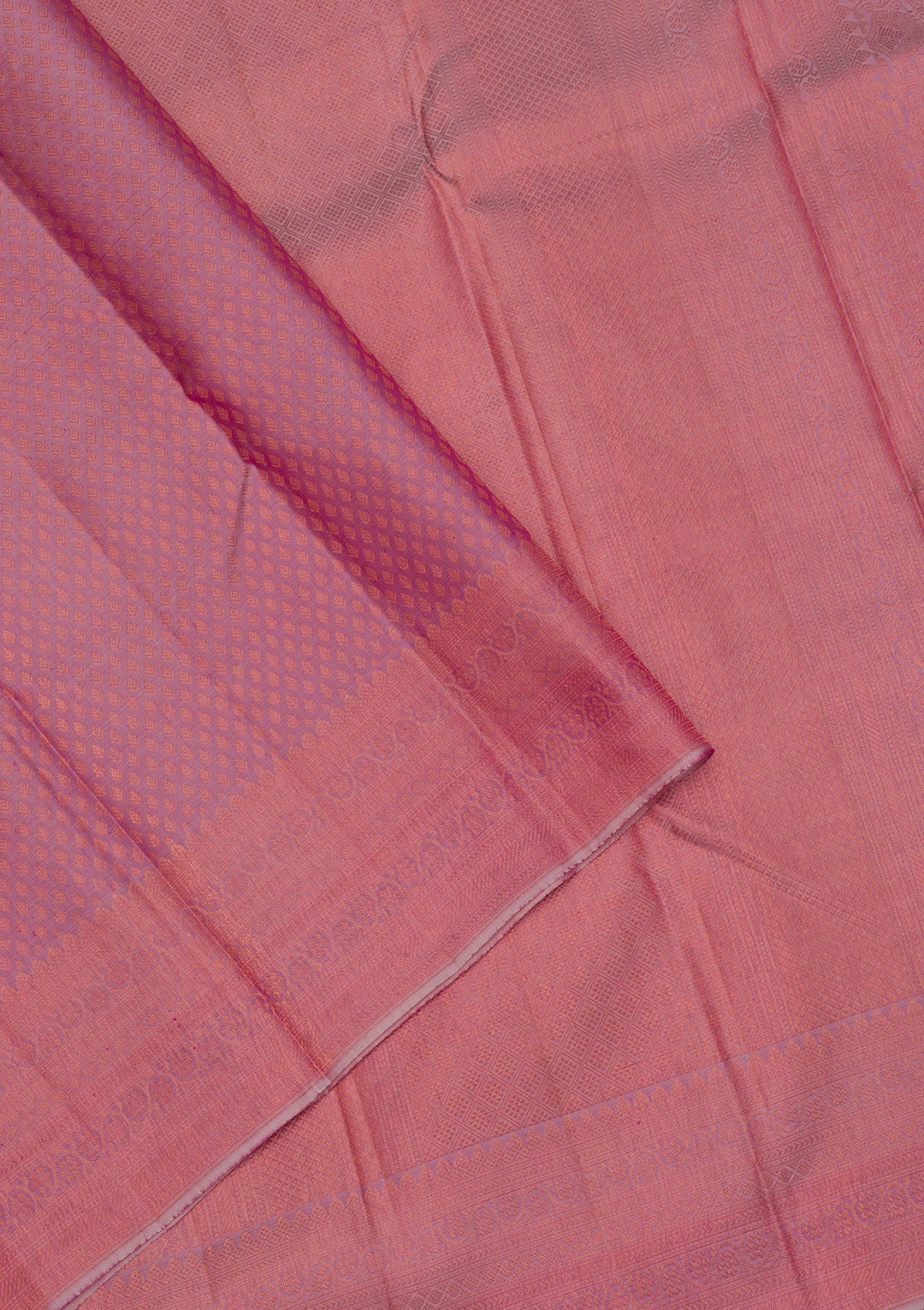 Pink Zariwork Pure Silk Saree-Koskii
