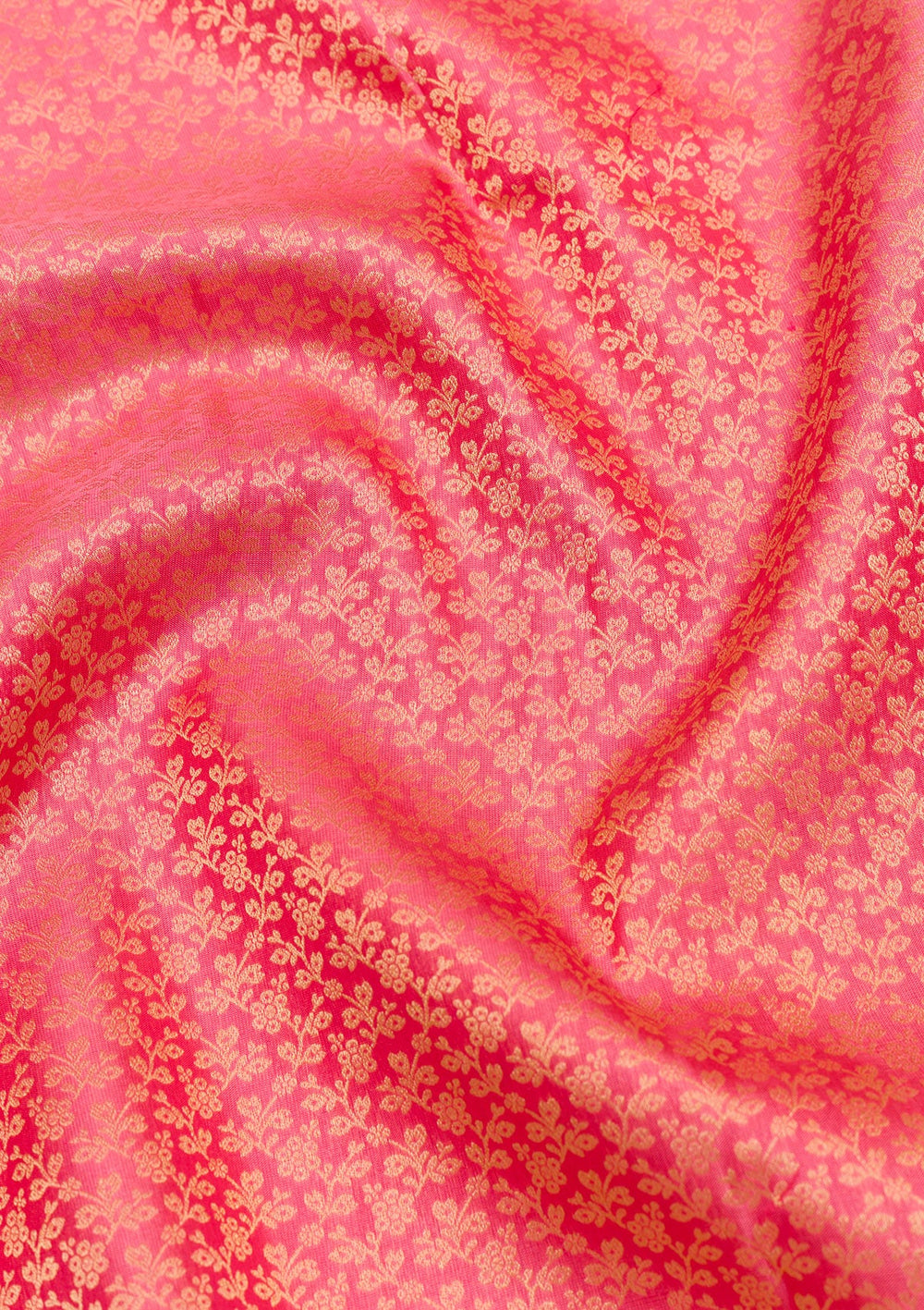 Pink Zariwork Pure Silk Saree-Koskii