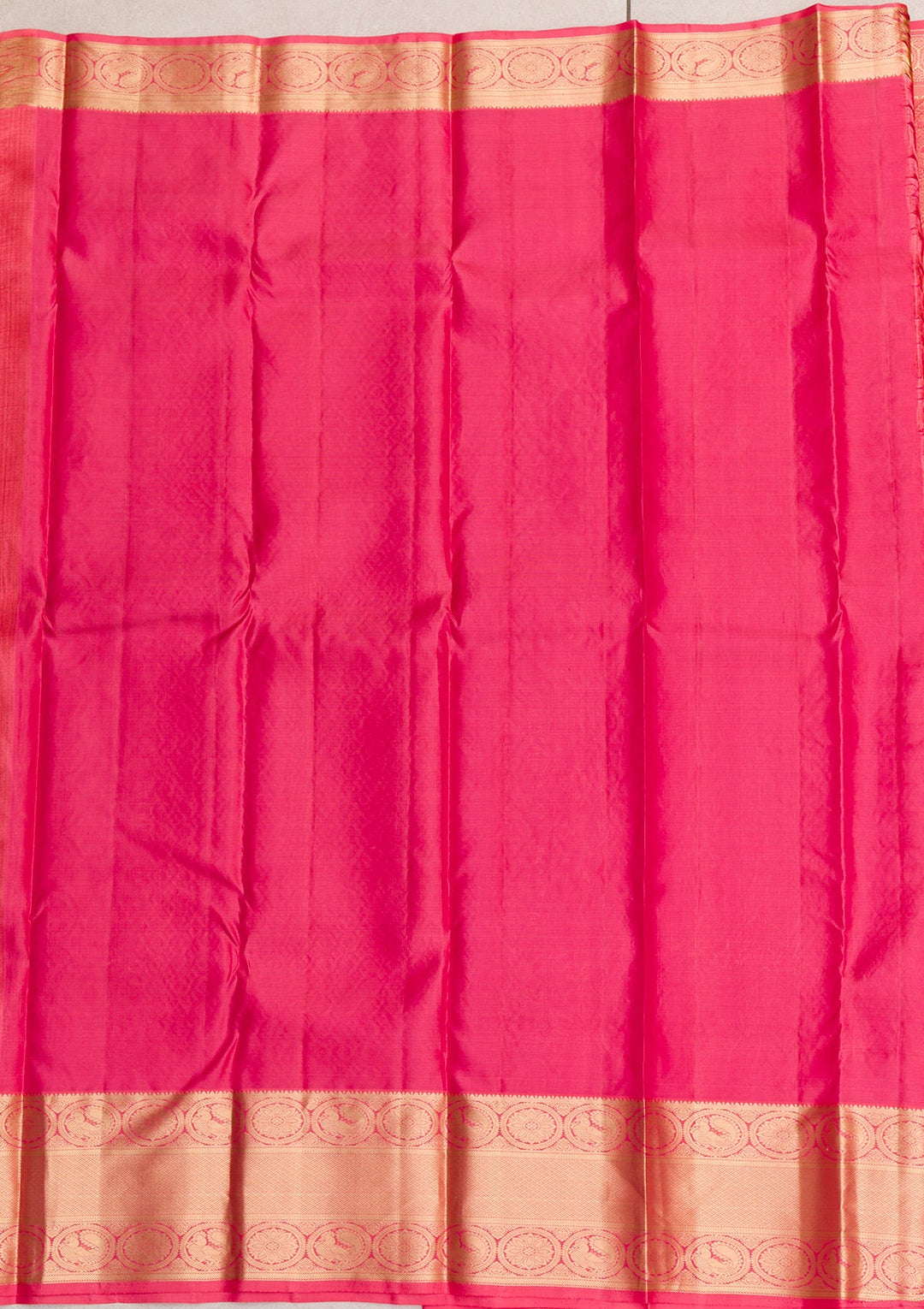 Pink Zariwork Pure Silk Saree-Koskii