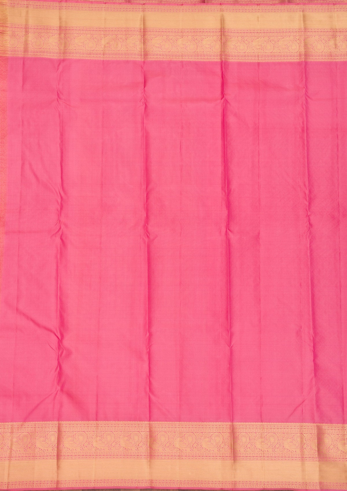 Pink Zariwork Pure Silk Saree-Koskii