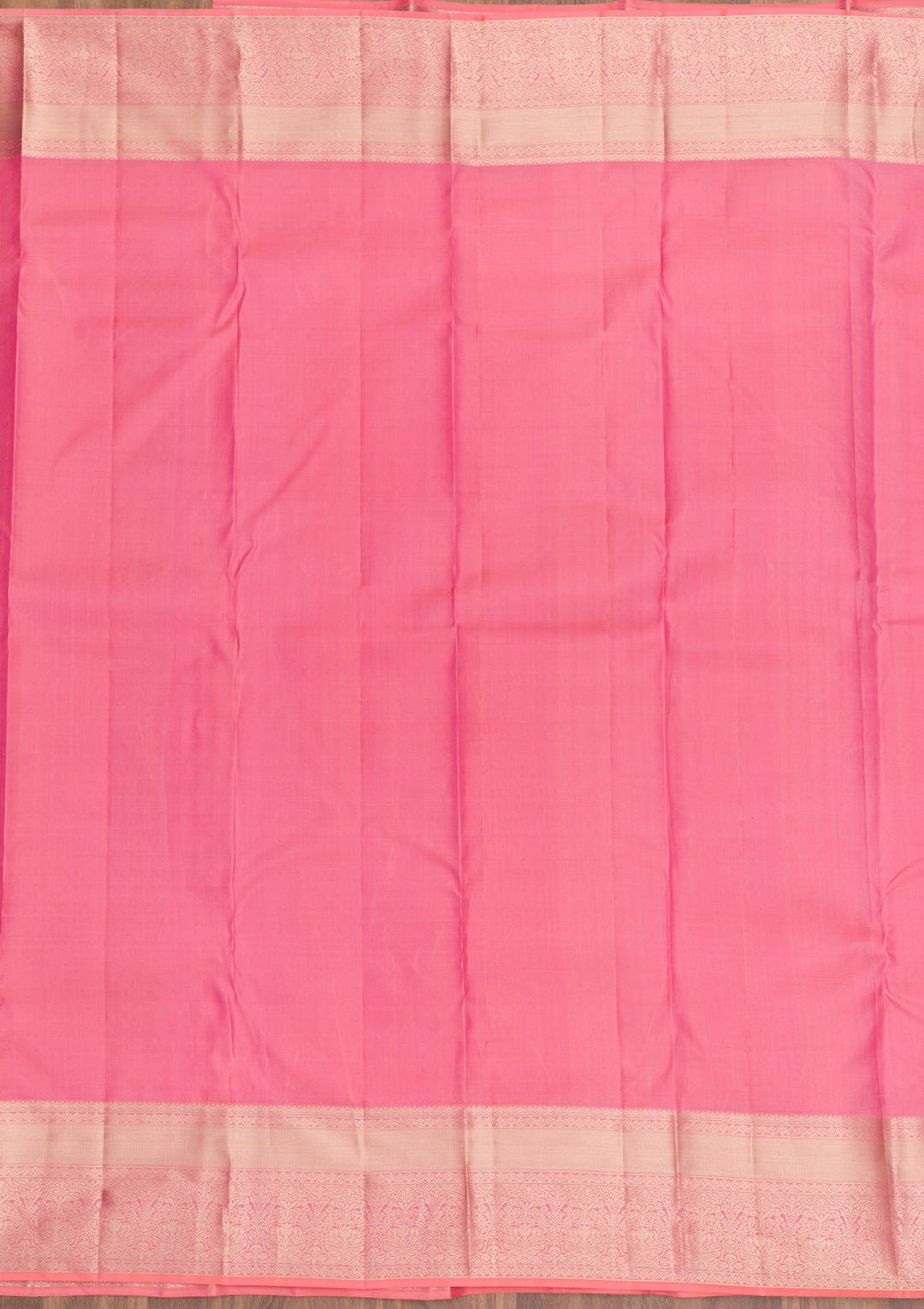 Pink Zariwork Pure Silk Saree-Koskii