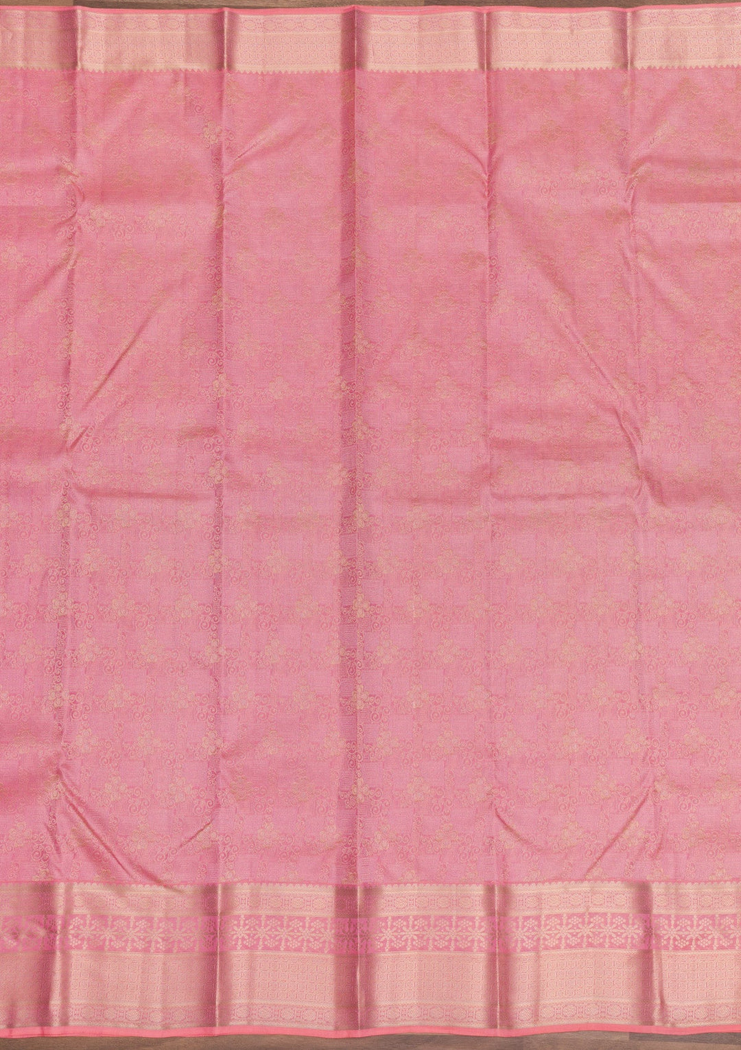 Pink Zariwork Pure Silk Saree-Koskii