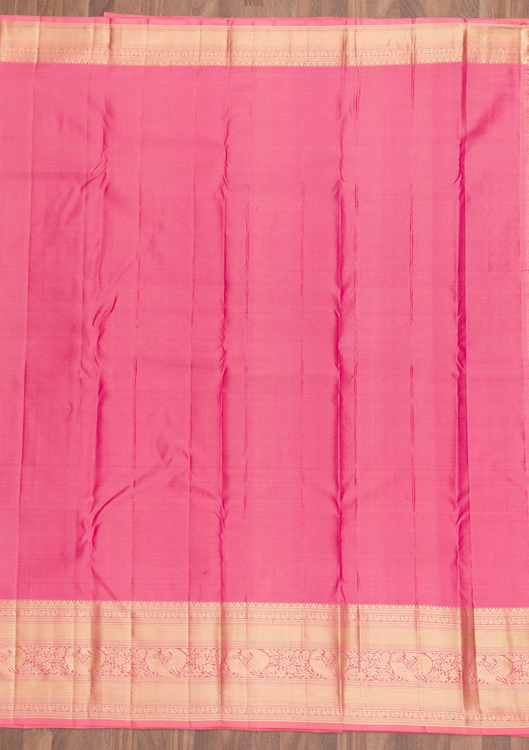 Pink Zariwork Pure Silk Saree-Koskii