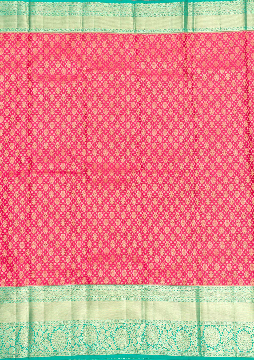 Pink Zariwork Pure Silk Saree-Koskii
