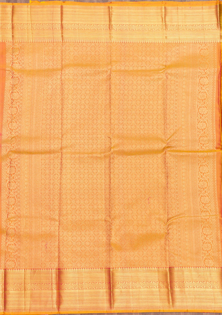 Pink Zariwork Pure Silk Saree-Koskii