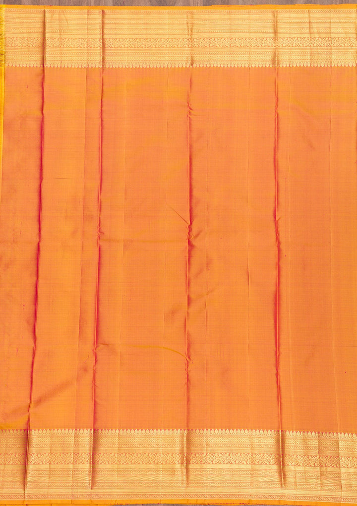 Pink Zariwork Pure Silk Saree-Koskii