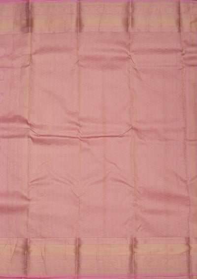 Pink Zariwork Pure Silk Saree