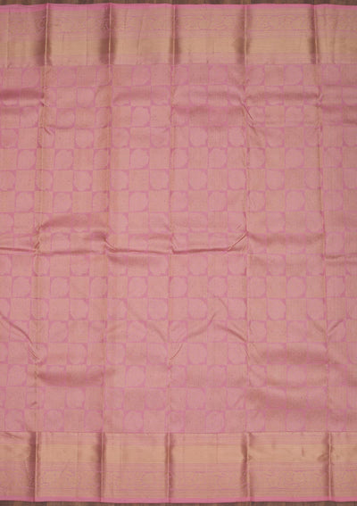 Pink Zariwork Pure Silk Saree