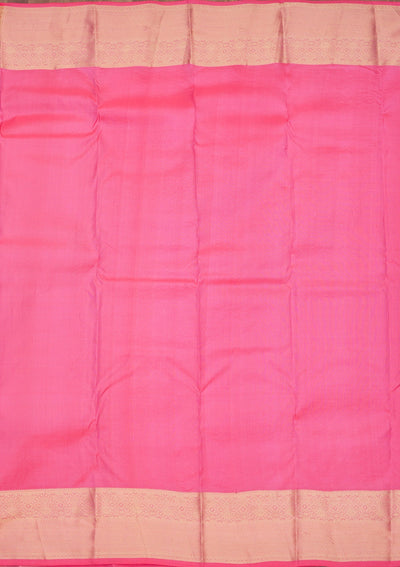 Pink Zariwork Pure Silk Saree