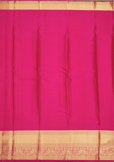 Pink Zariwork Pure Silk Saree-Koskii