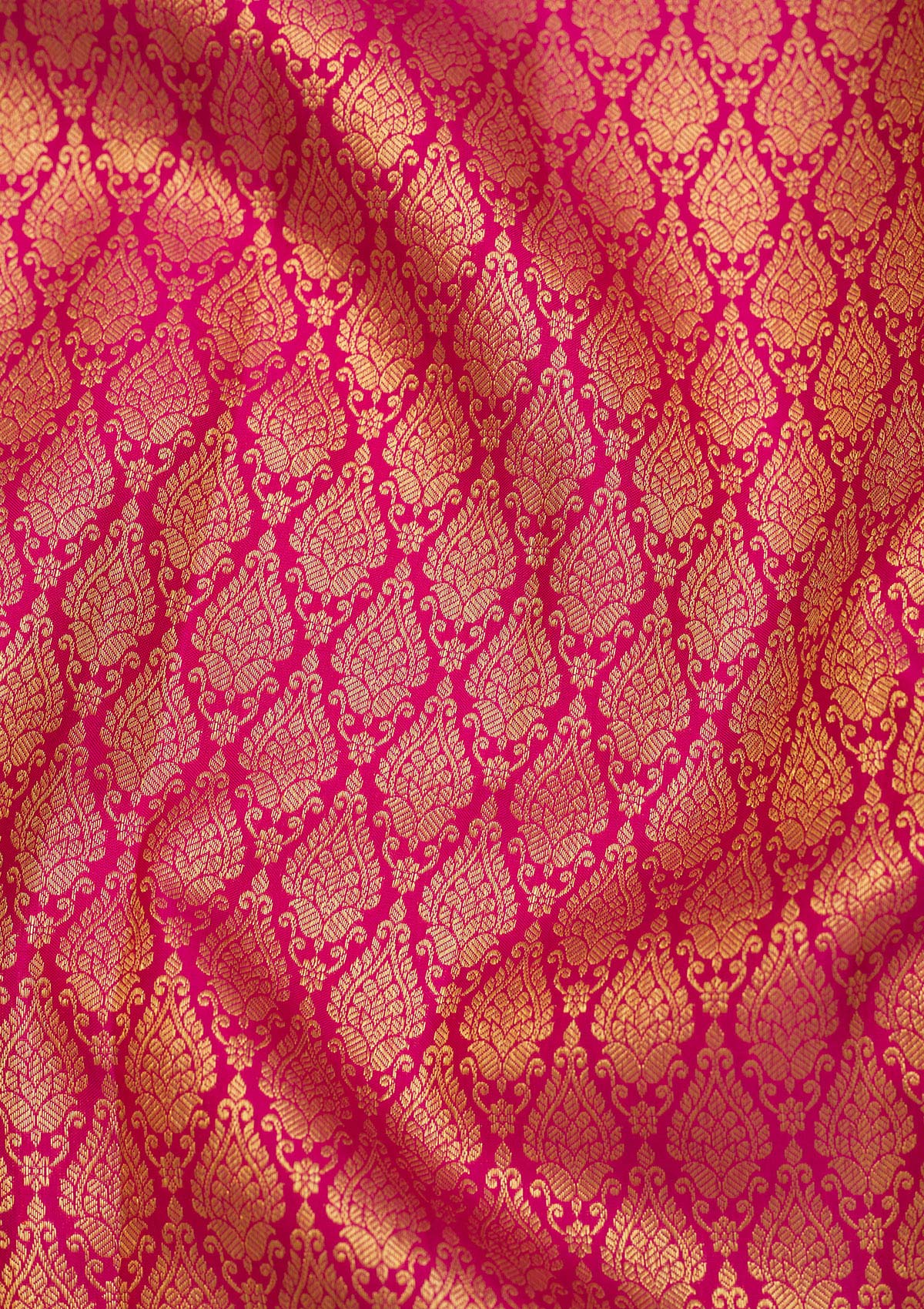 Pink Zariwork Pure Silk Saree-Koskii