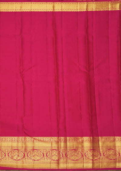 Pink Zariwork Pure Silk Saree-Koskii