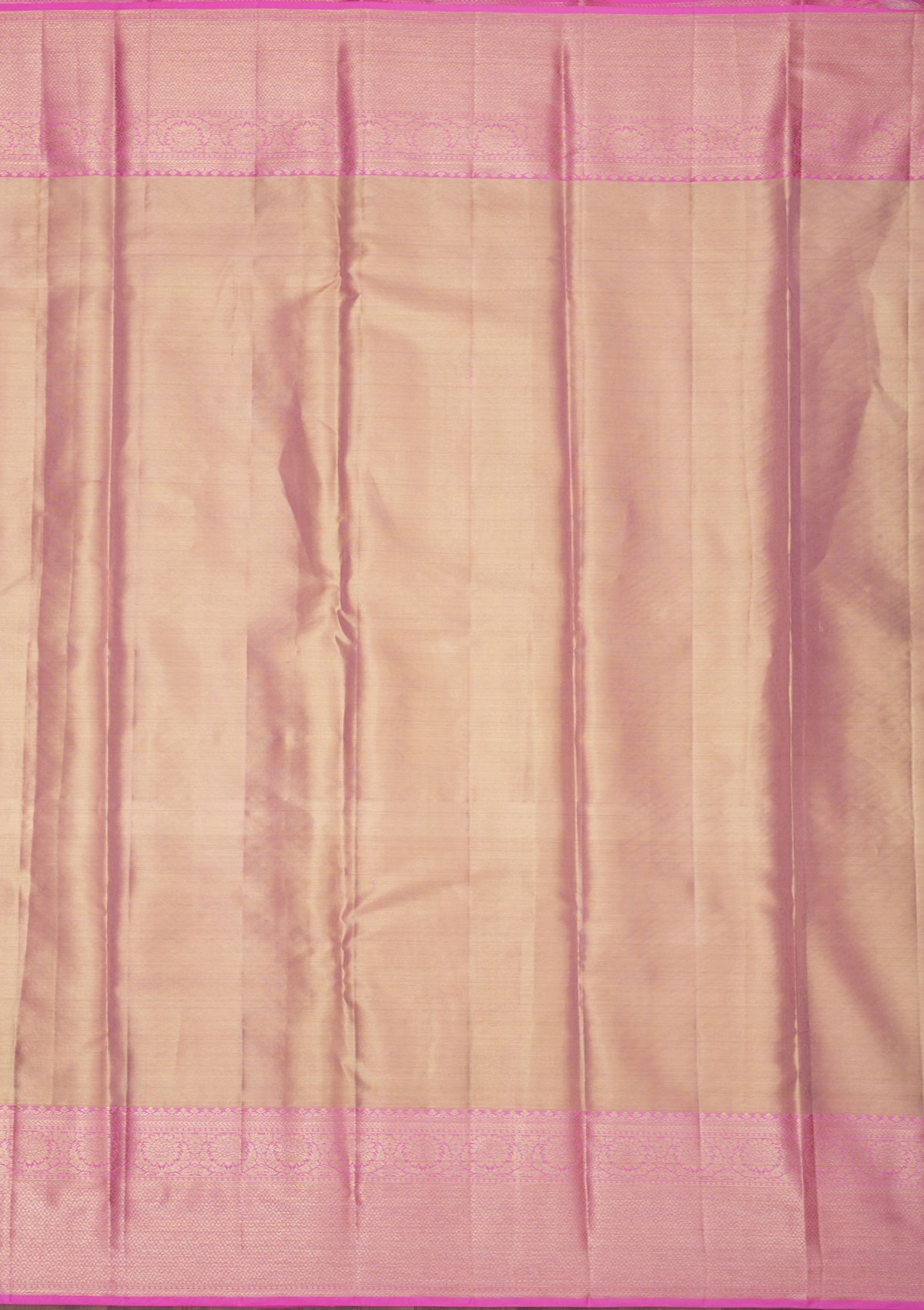 Pink Zariwork Pure Silk Saree-Koskii