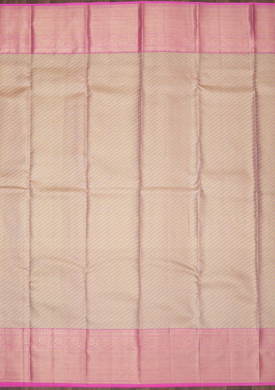 Pink Zariwork Pure Silk Saree-Koskii