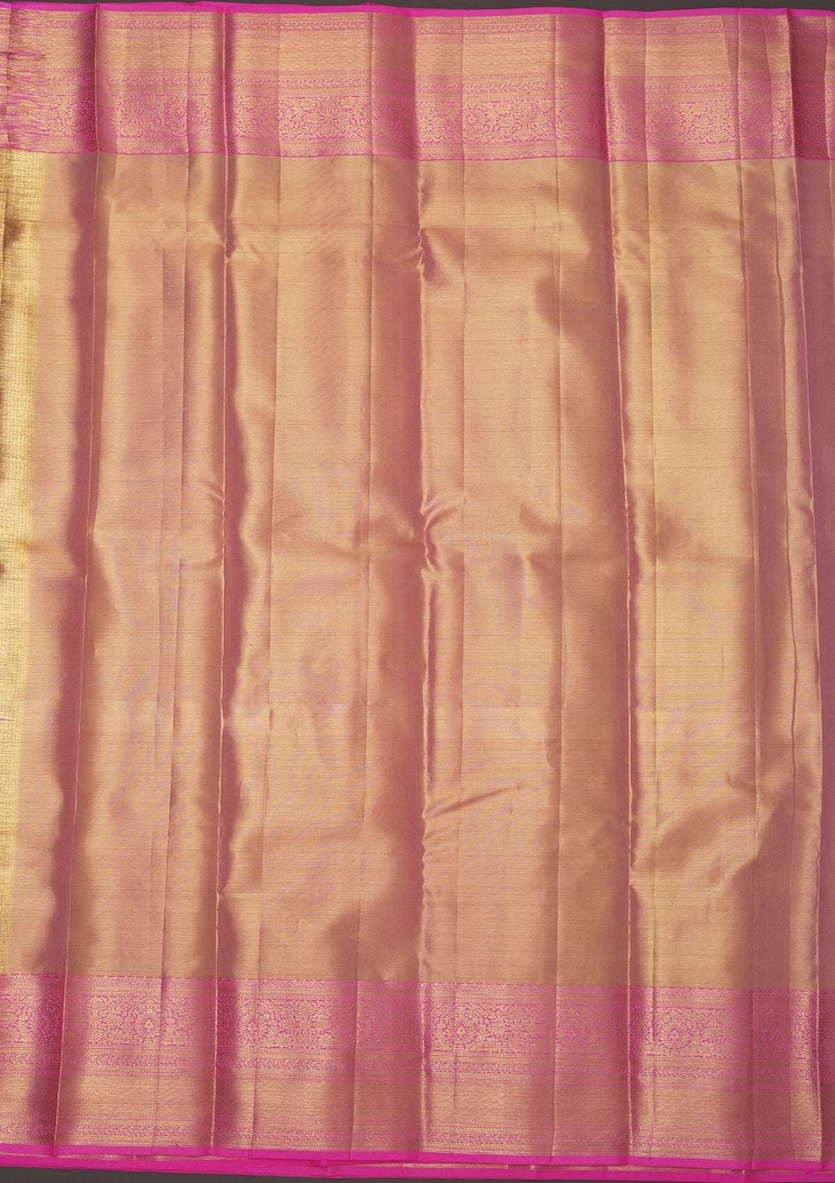 Pink Zariwork Pure Silk Saree-Koskii