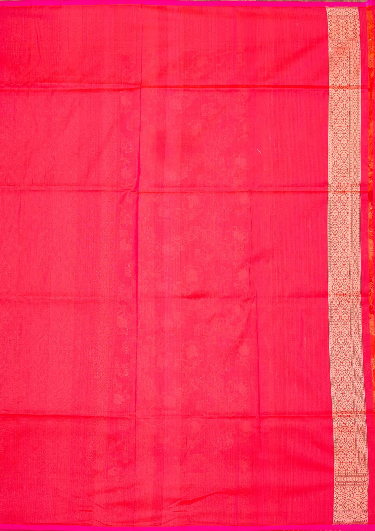 Pink Zariwork Pure Silk Saree-Koskii
