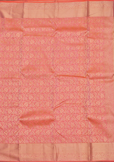 Pink Zariwork Pure Silk Saree