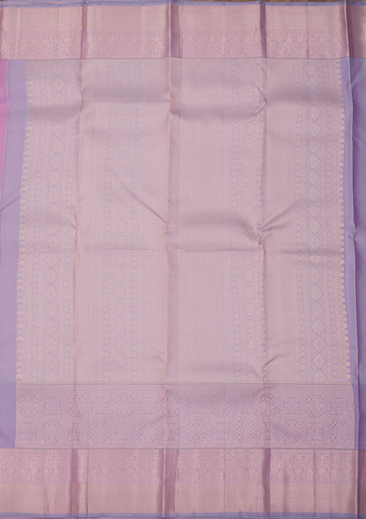 Pink Zariwork Pure Silk Saree-Koskii