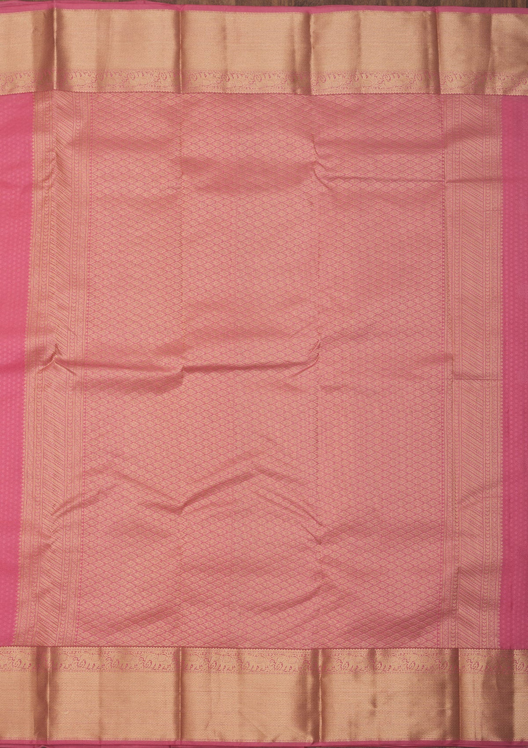 Pink Zariwork Pure Silk Saree