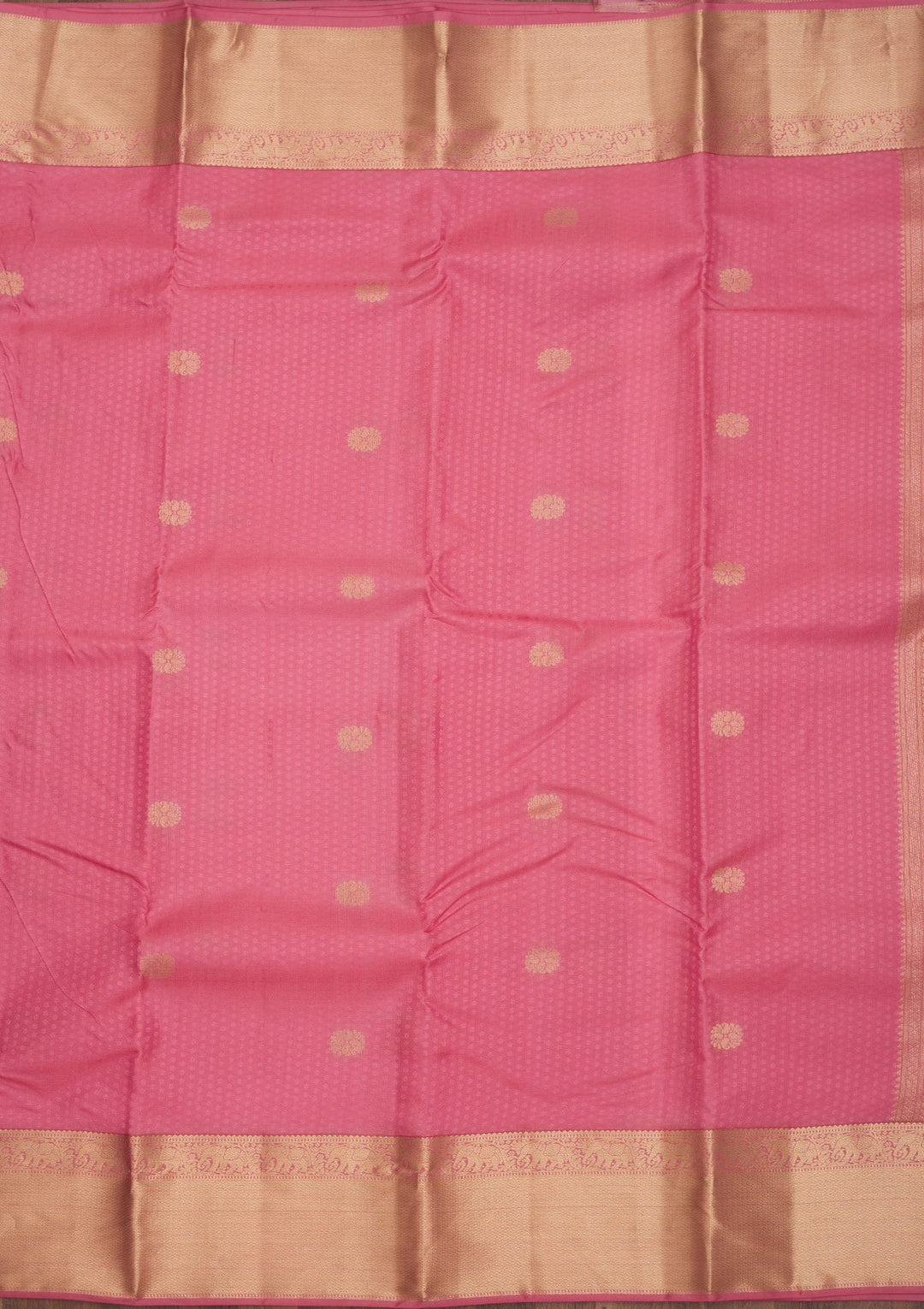 Pink Zariwork Pure Silk Saree