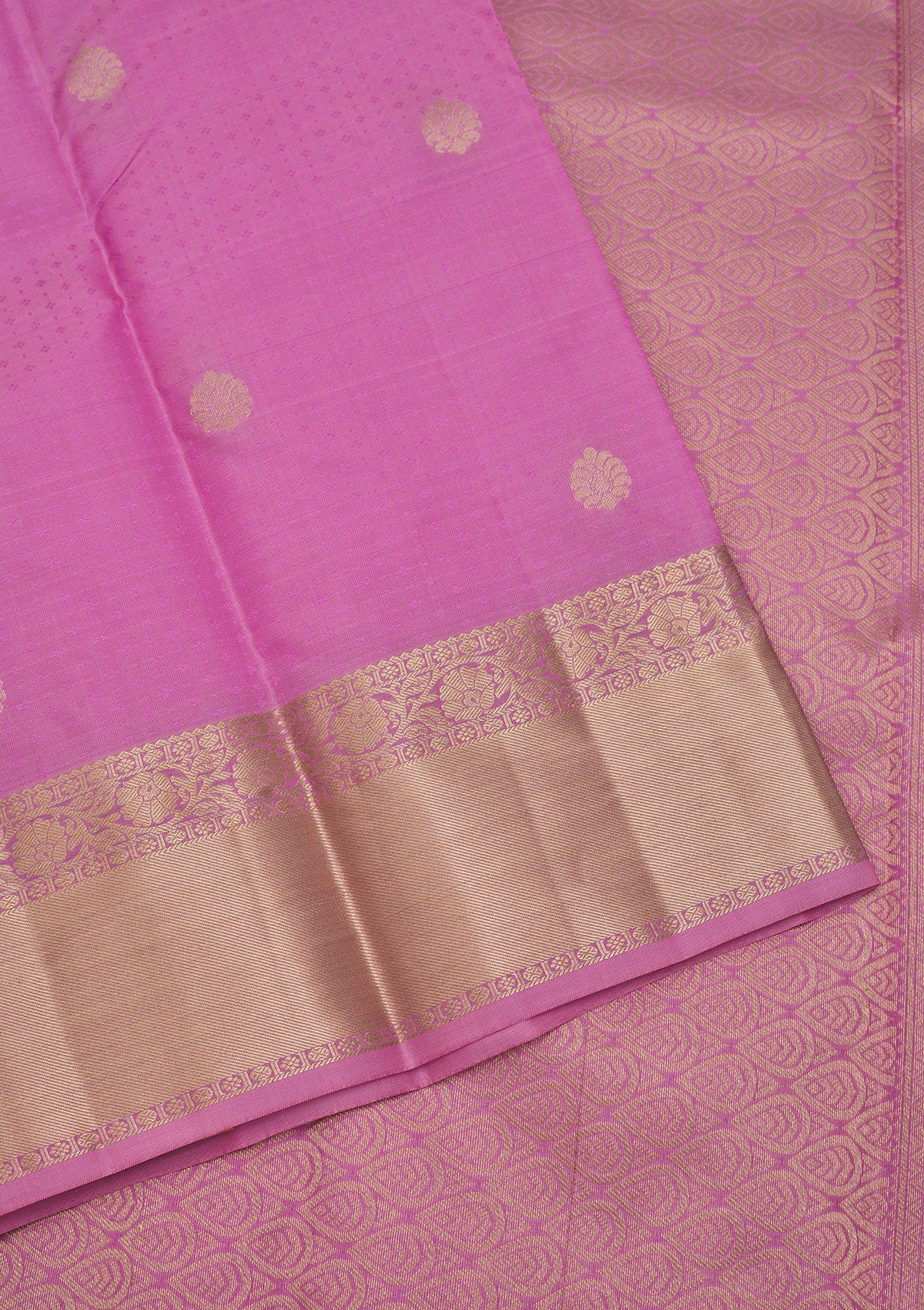 Pink Zariwork Pure Silk Saree