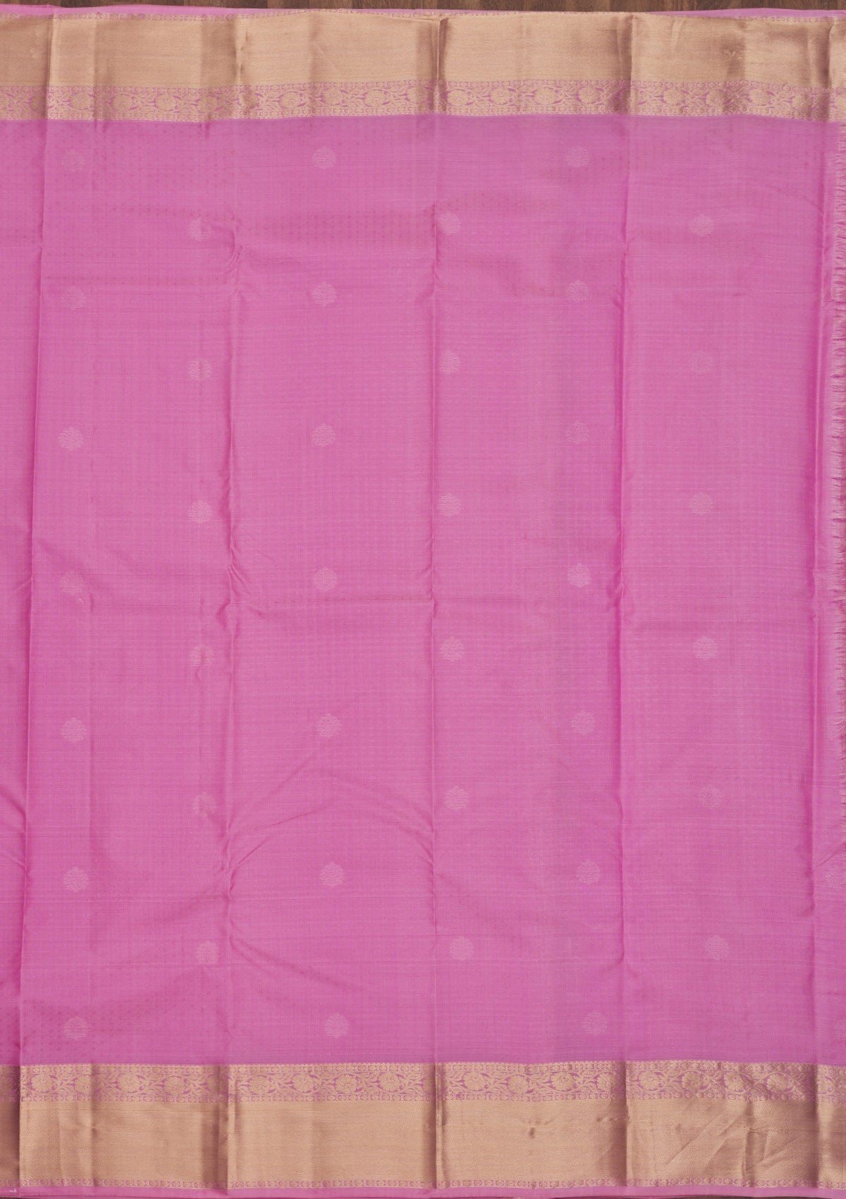 Pink Zariwork Pure Silk Saree