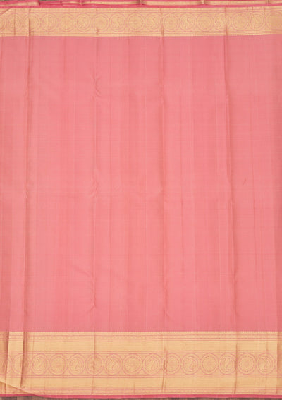 Pink Zariwork Pure Silk Saree