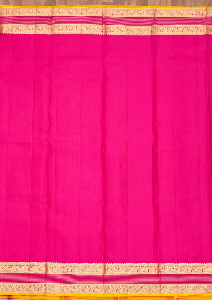 Pink Zariwork Pure Silk Saree