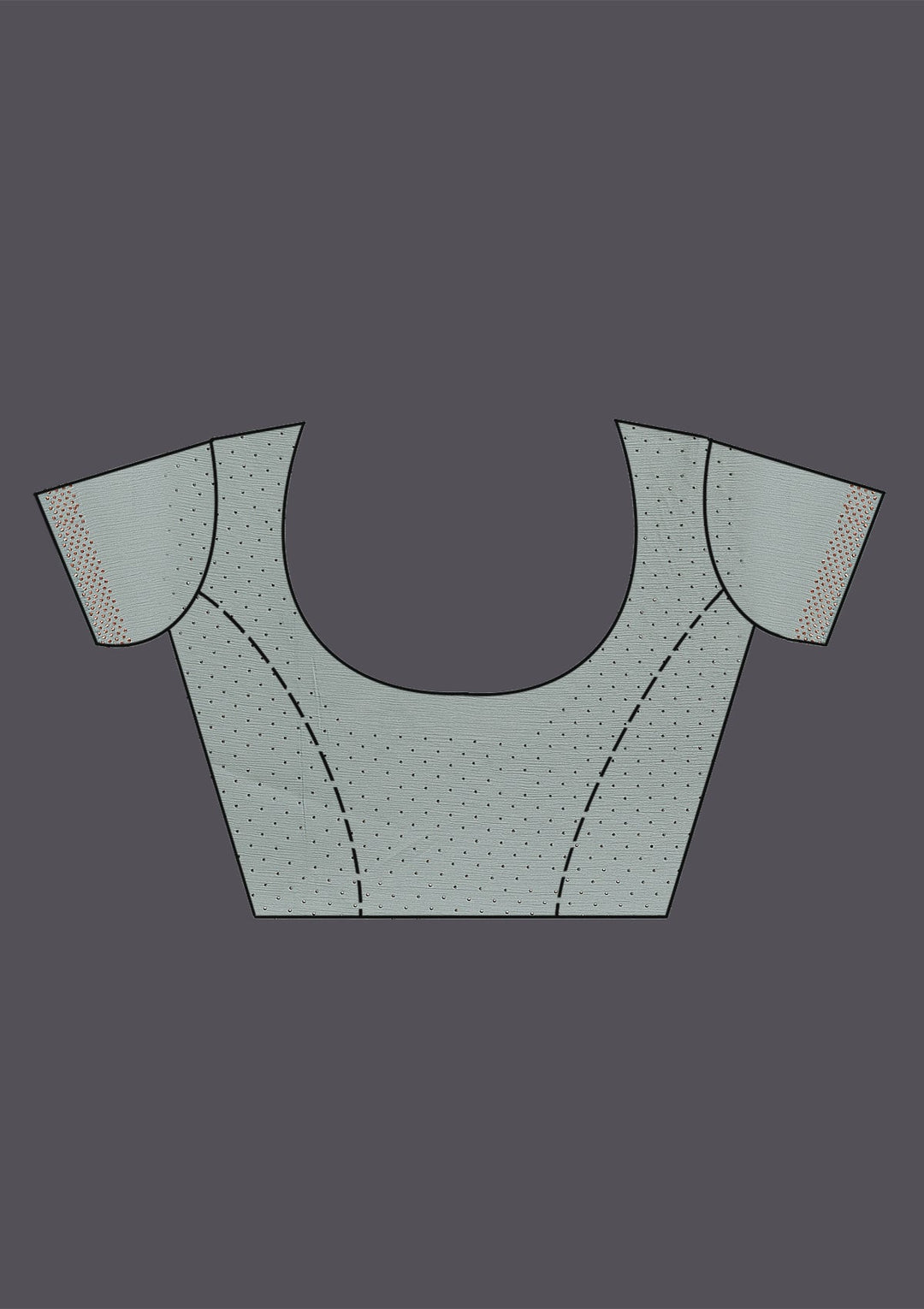 Pista Green Stonework Satin Saree-Koskii