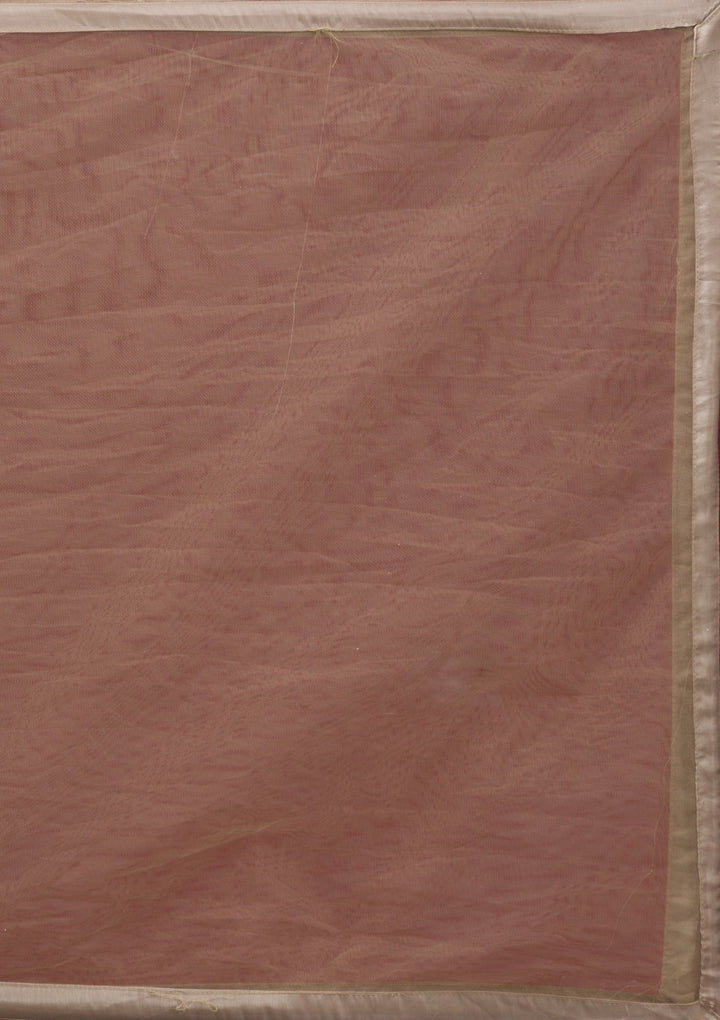 Pista Green Stonework Tissue Readymade Lehenga