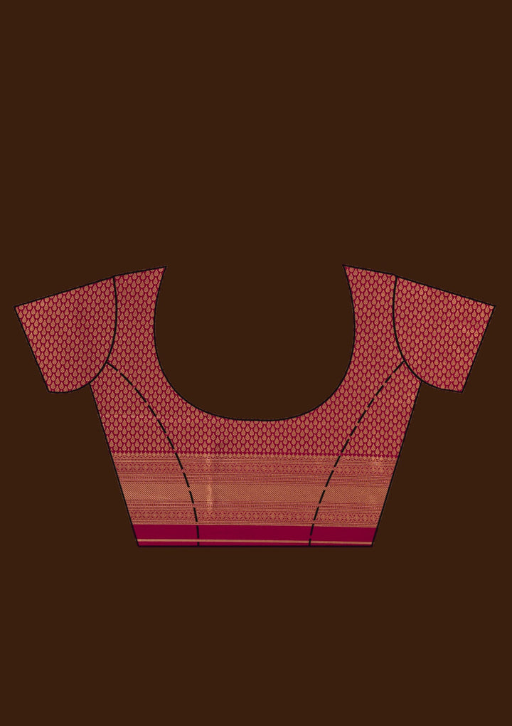 Wine Stonework Satin Designer Saree-Koskii