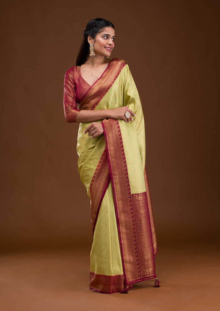 White Stonework Net Designer Saree-Koskii