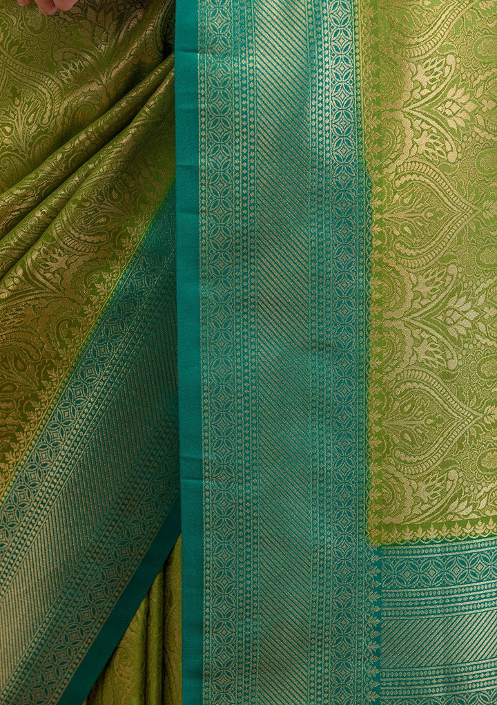 Cream Stonework Net Designer Saree-Koskii