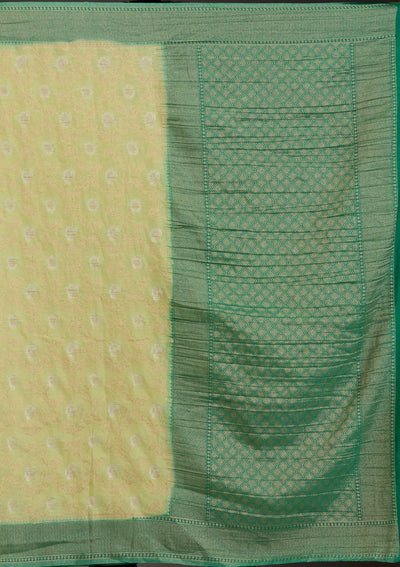 Pista Green Zariwork Georgette Saree-Koskii
