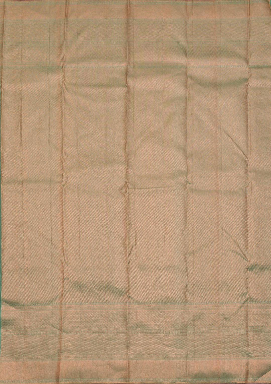 Pista Green Zariwork Pure Silk Saree-Koskii