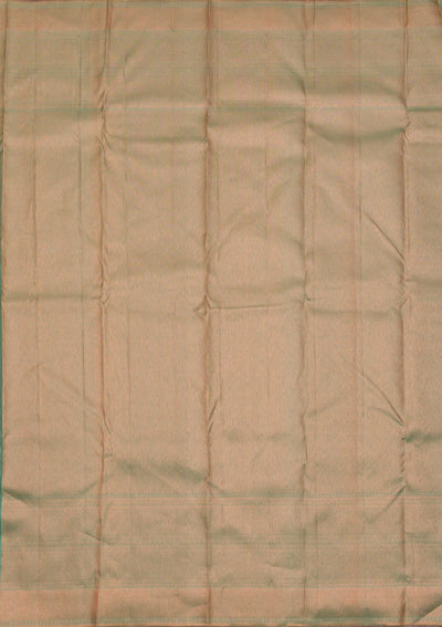 Pista Green Zariwork Pure Silk Saree-Koskii