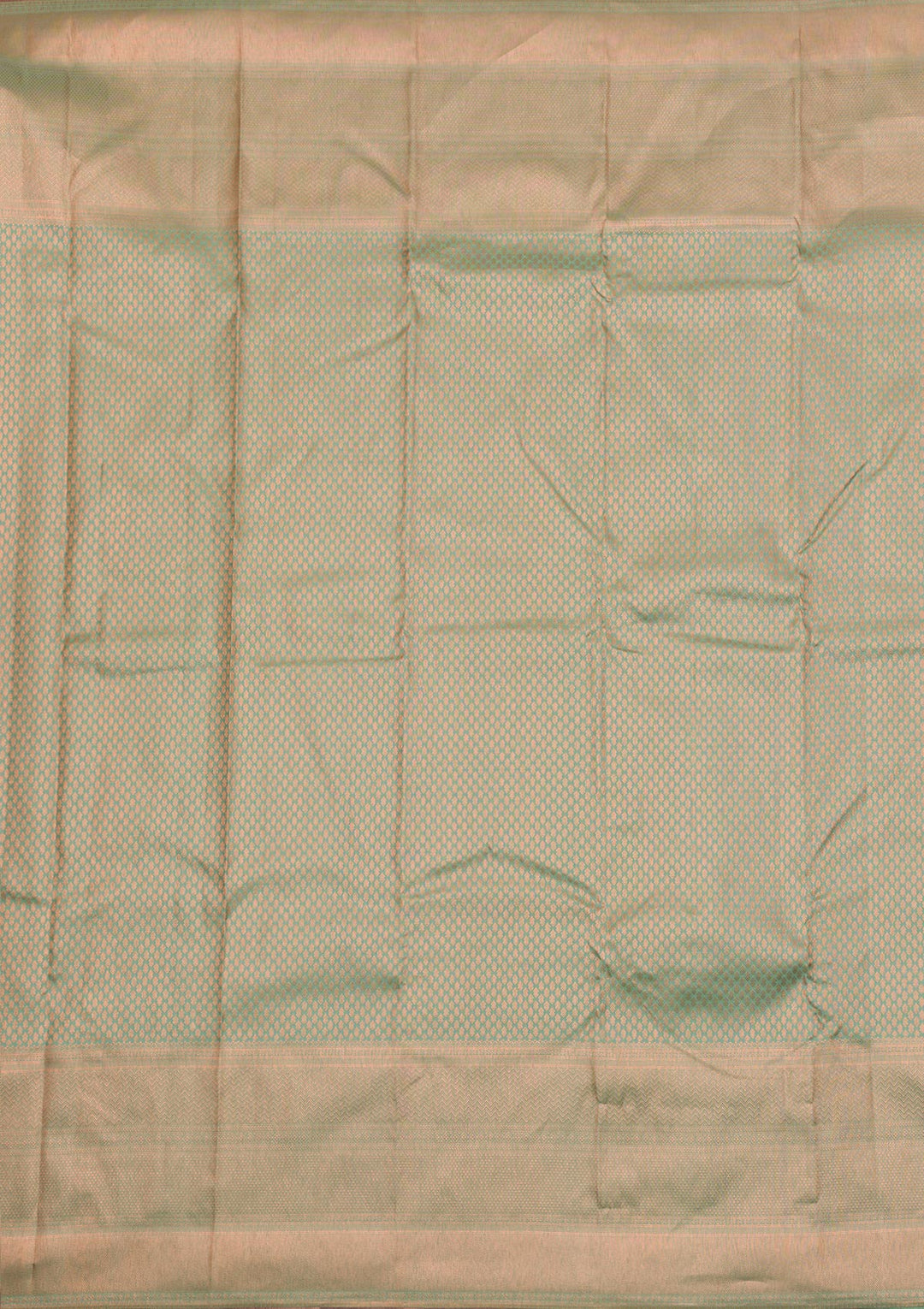 Pista Green Zariwork Pure Silk Saree-Koskii