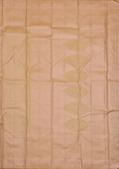 Pista Green Zariwork Pure Silk Saree-Koskii