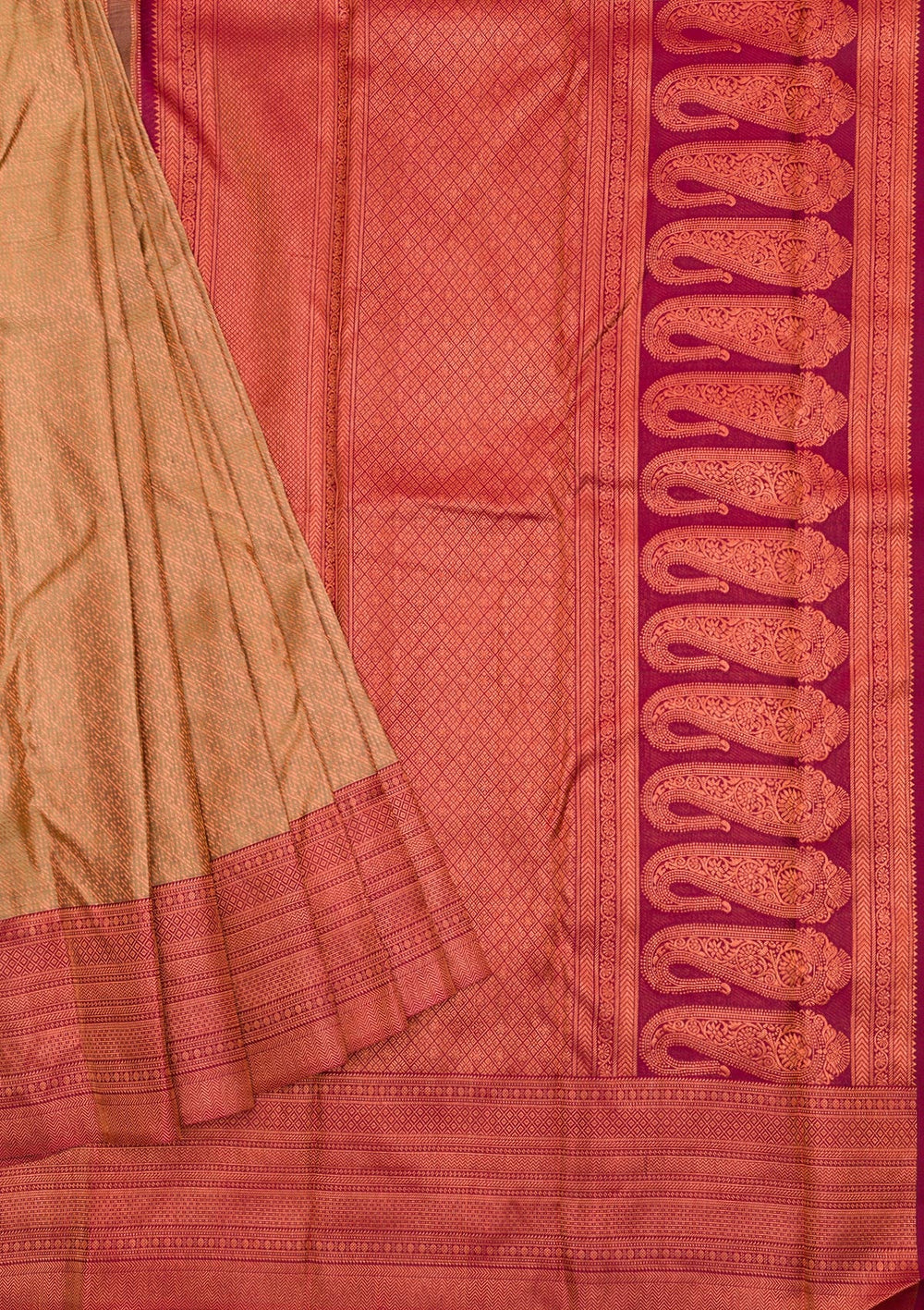Pista Green Zariwork Pure Silk Saree-Koskii