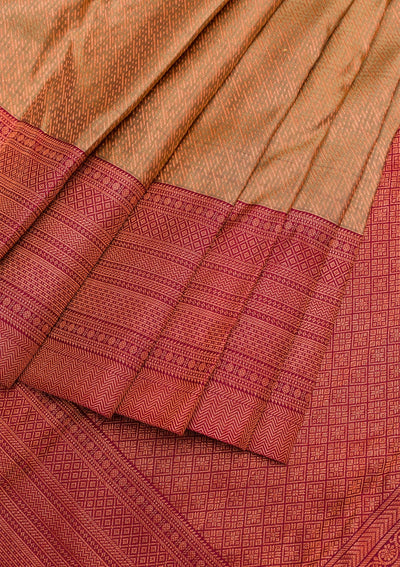 Pista Green Zariwork Pure Silk Saree-Koskii