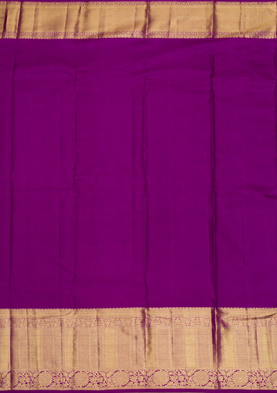 Pista Green Gold and Silver Zariwork Pure Silk Saree - Koskii