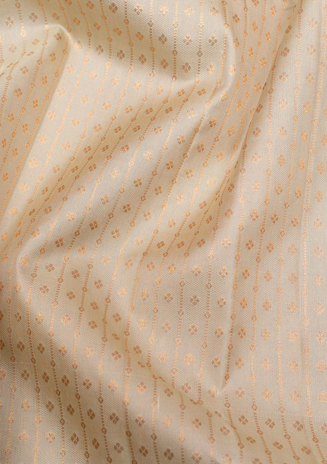 Pista Green Copper Zariwork Pure Silk Saree - Koskii