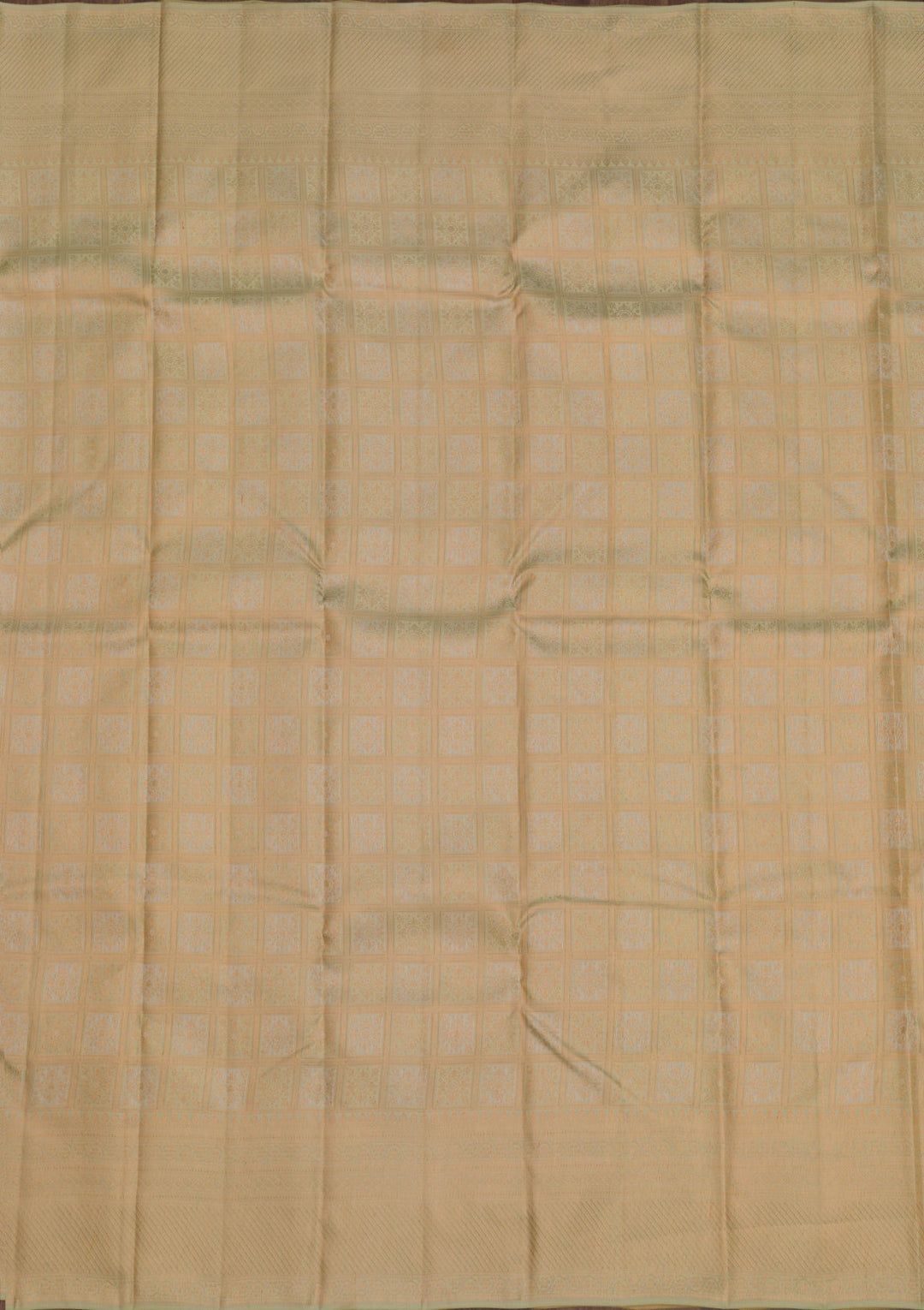 Pista Green Zariwork Pure Silk Saree-Koskii