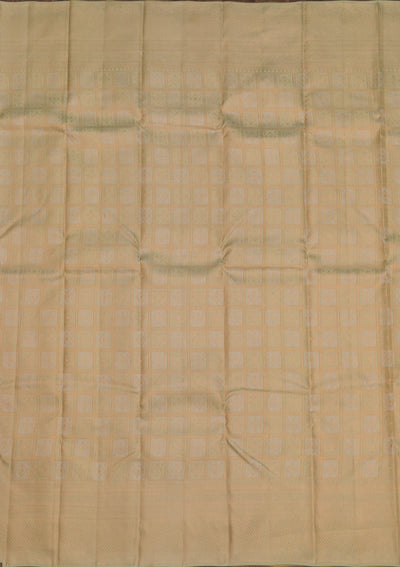 Pista Green Zariwork Pure Silk Saree-Koskii