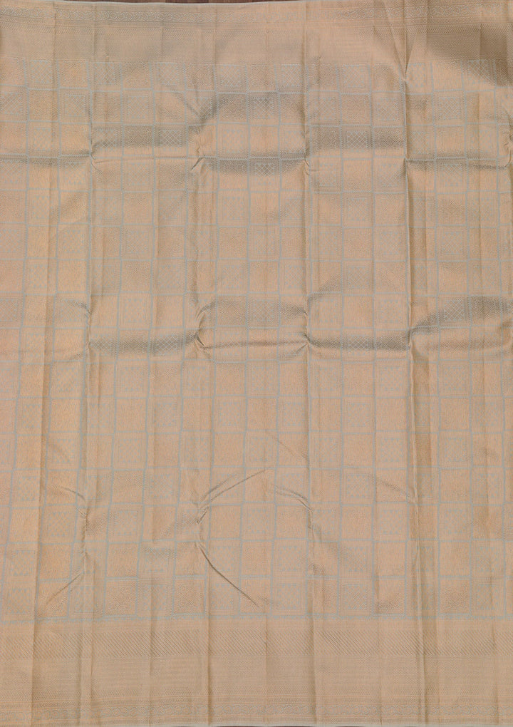 Pista Green Zariwork Pure Silk Saree-Koskii