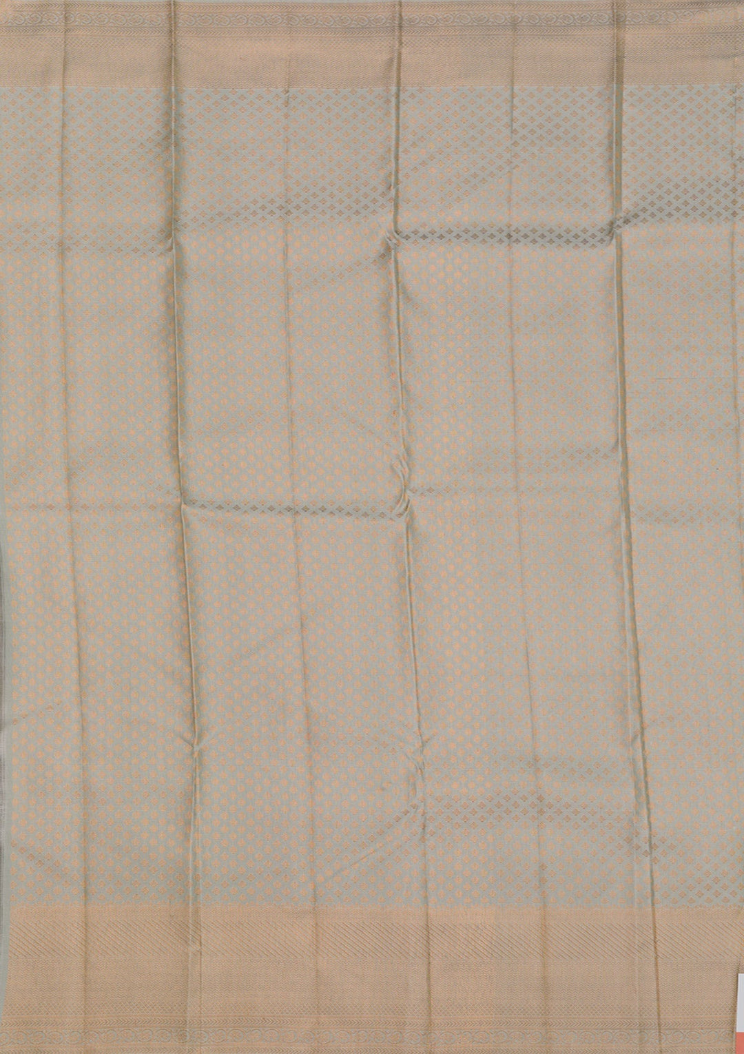 Little Grey Zariwork Pure Silk Saree-Koskii