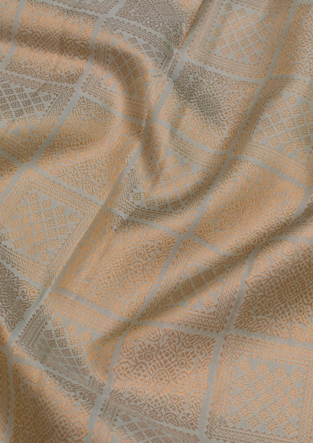Pista Green Zariwork Pure Silk Saree-Koskii